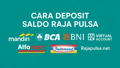 Cara Deposit Saldo Raja Pulsa