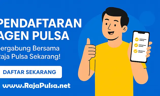 Daftar Agen Pulsa Murah Resmi di Raja Pulsa